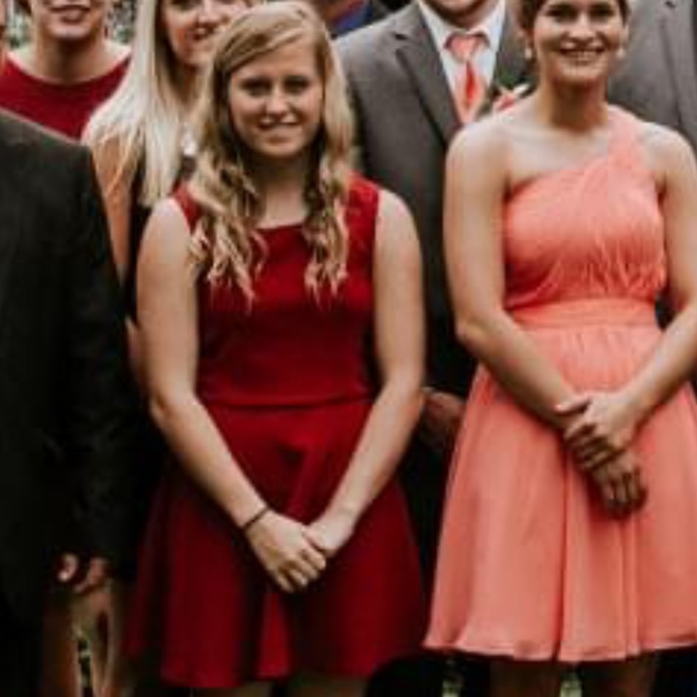 Red dress